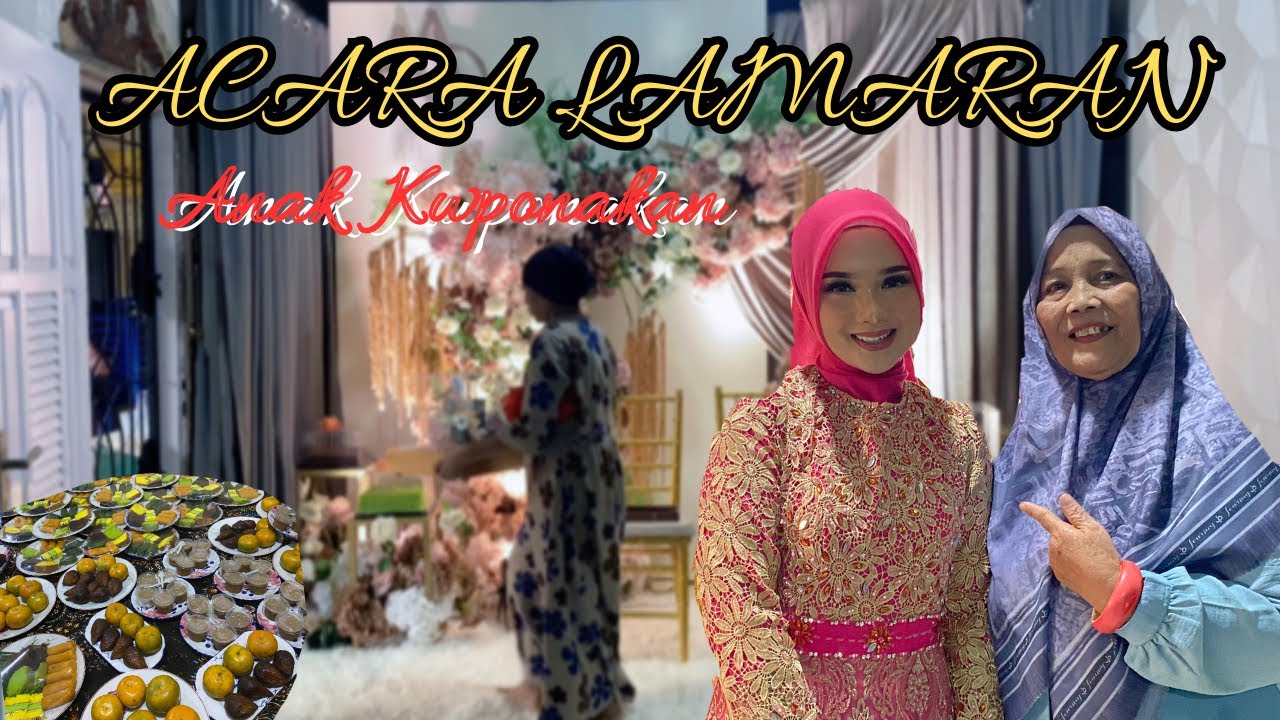 Acara Lamaran Anak Keponakan, Akhirnya Resmi 💍 #lamaran 