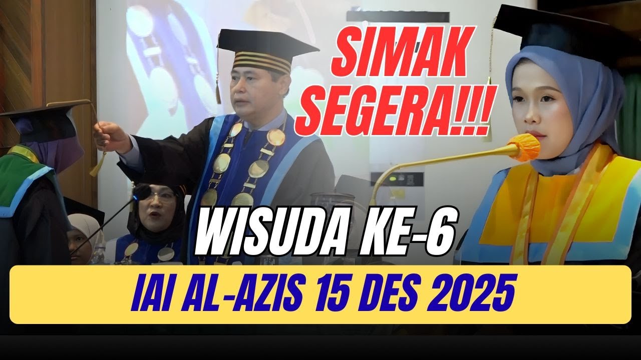 Rektor IAI AL AZIS Etos Kerja Kunci Utama SDM Unggul