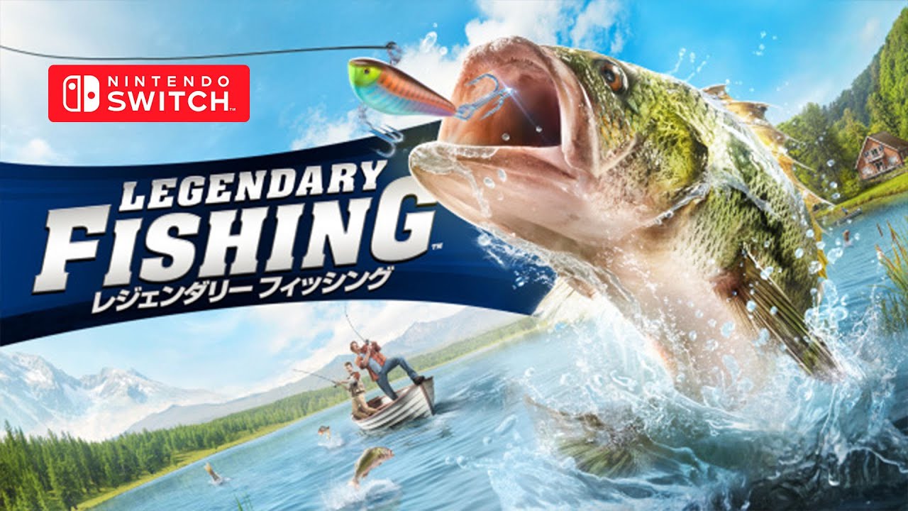 Legendary Fishing Gameplay Nintendo Switch