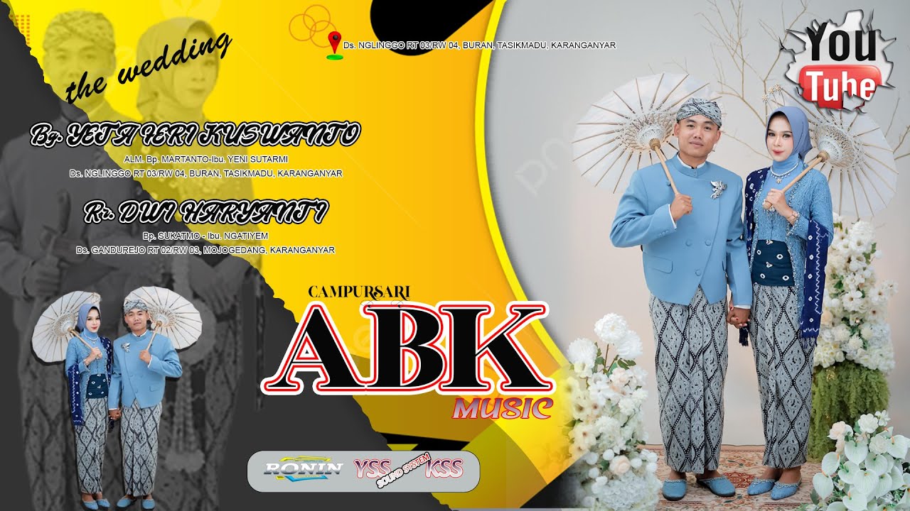LIVE ABK music malam midodareni Pernikahan Yeta & Dwi  // RONIN HD // 3 Januari 2026