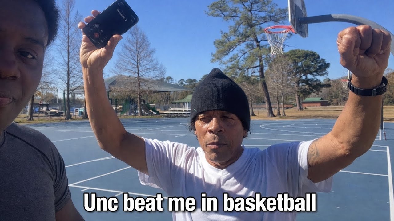 Im so trash at basketball | Me vs Big Unc 🔥