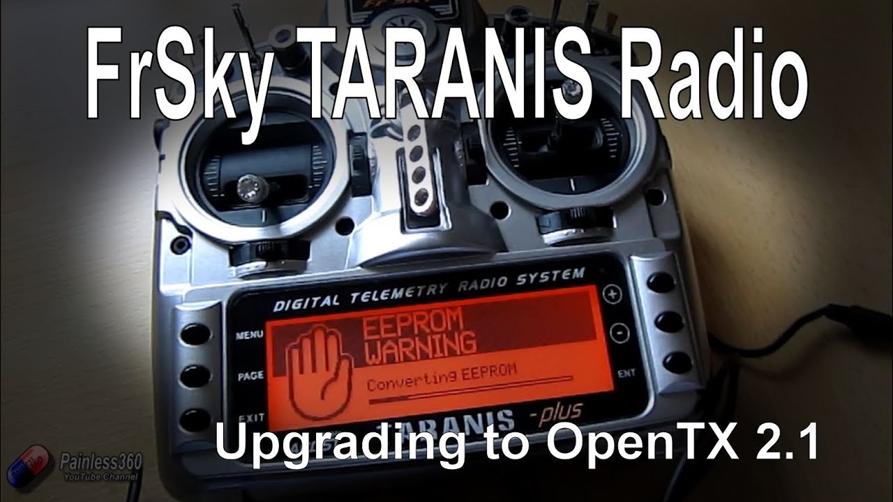 FrSky Taranis Series - Upgrading to OpenTX 2.1