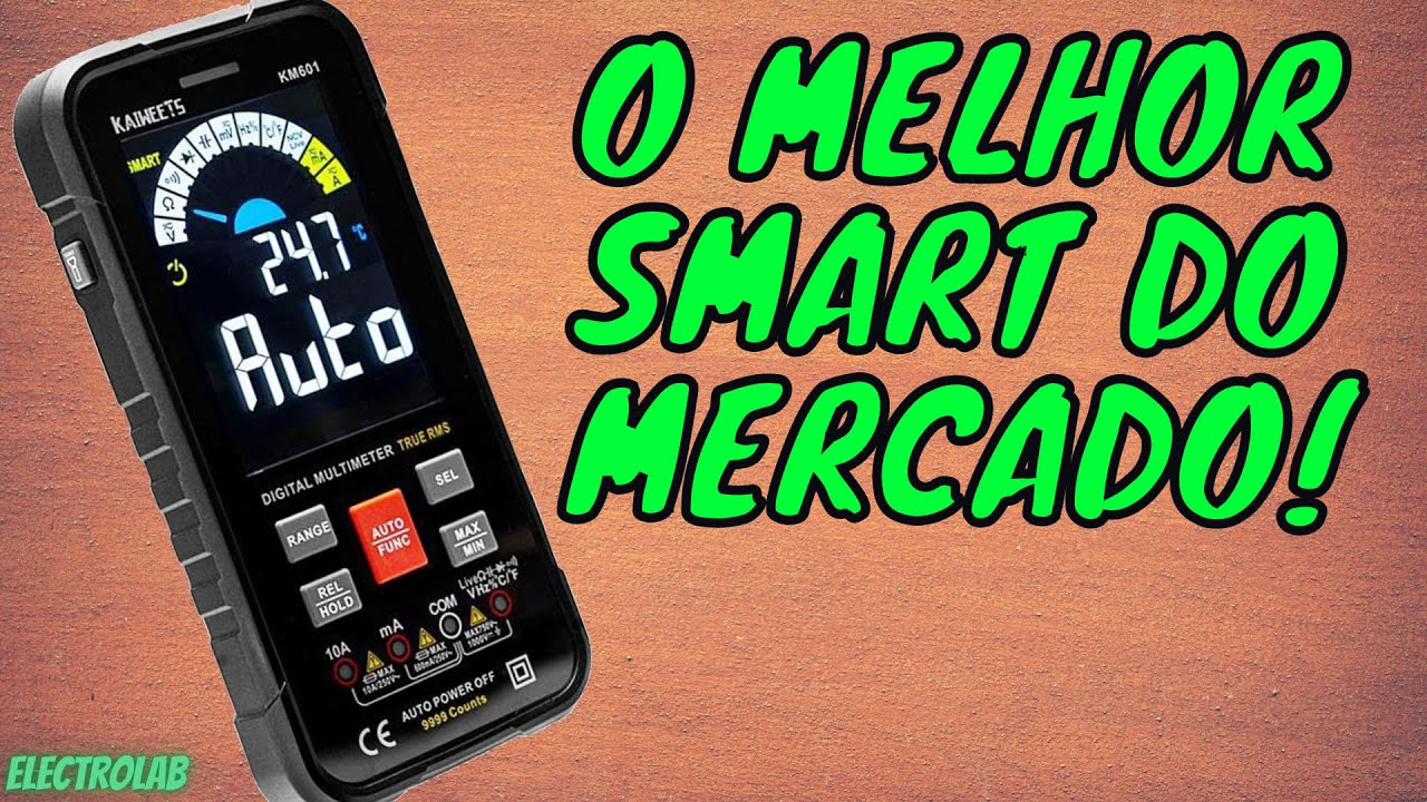 O melhor smart multímetro do mercado KM601 Kaiweets!