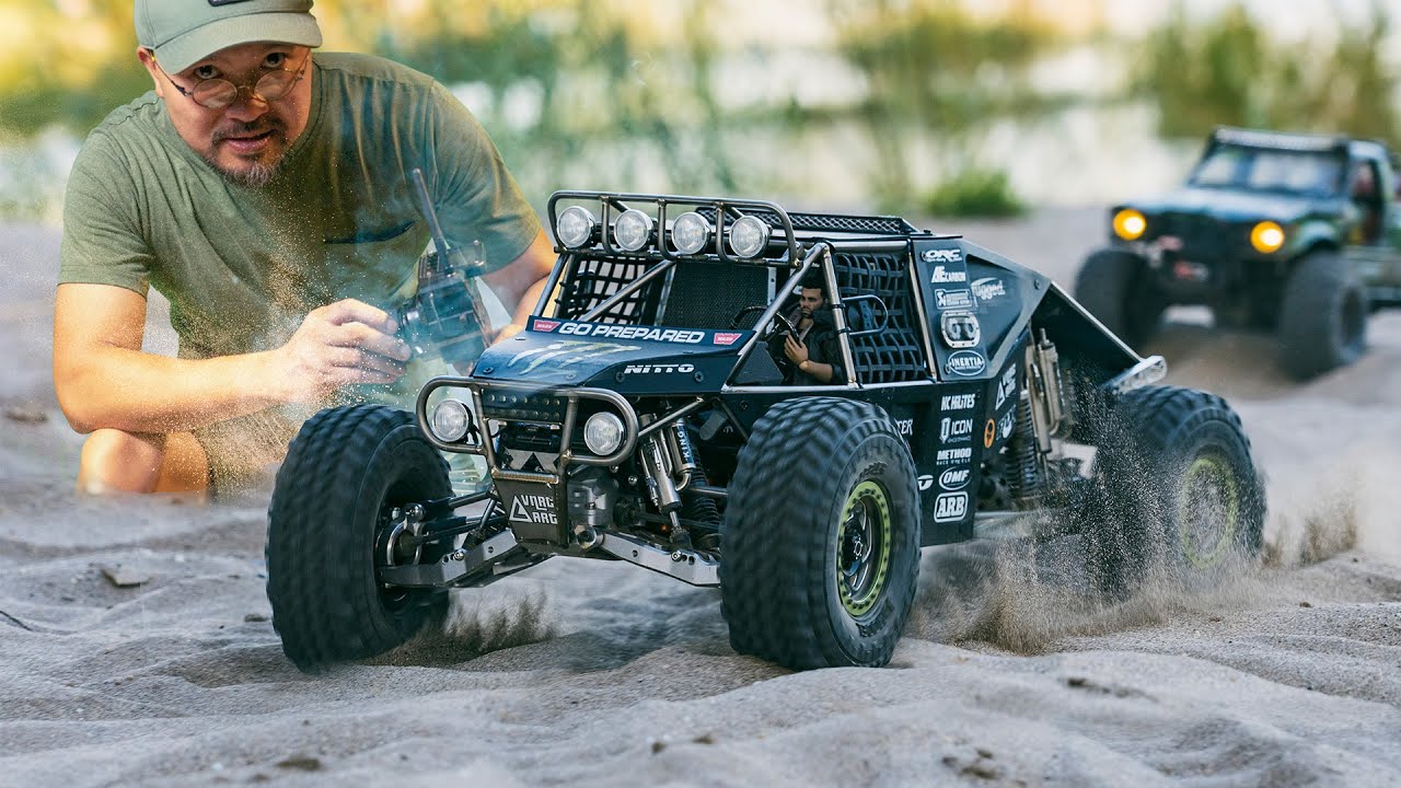 Rc Crawler vs Rc Cars Off Road 4x4, Rc bashing, Run on Stand