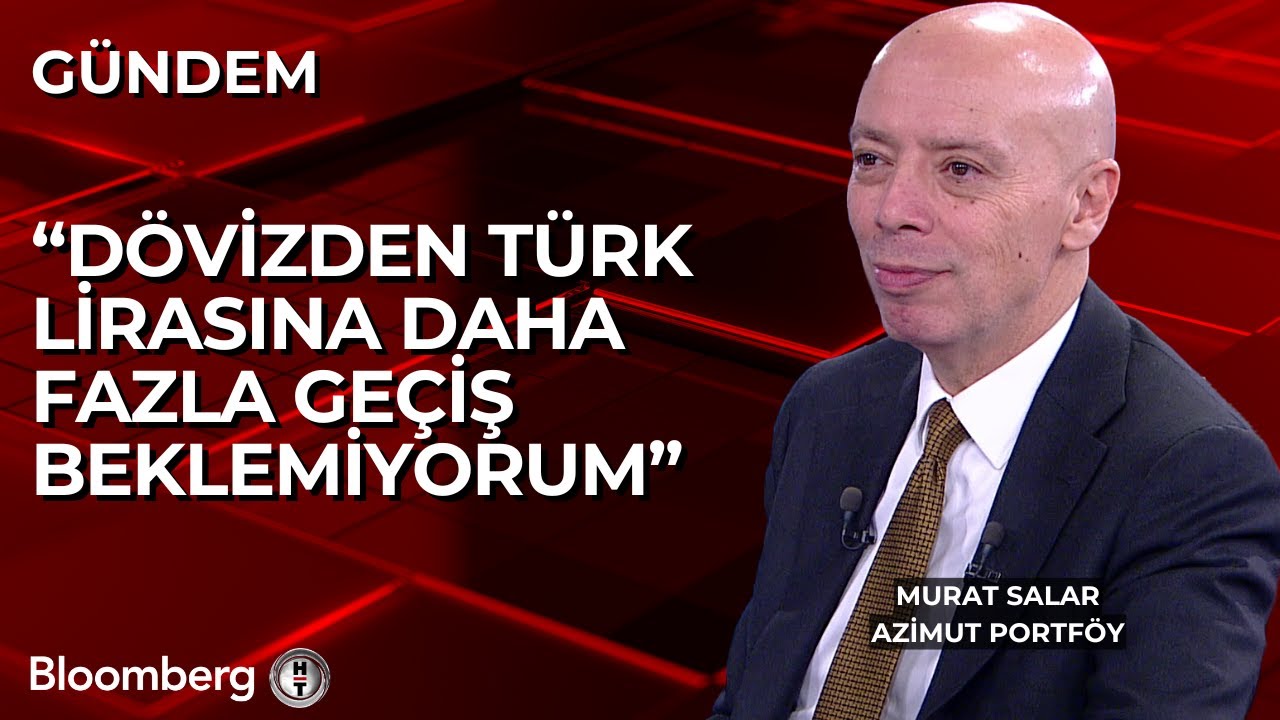 Azimut Portföy Genel Müd. Murat Salar:''Dövizden Türk lirasına daha fazla geçiş beklemiyorum.''dedi.
