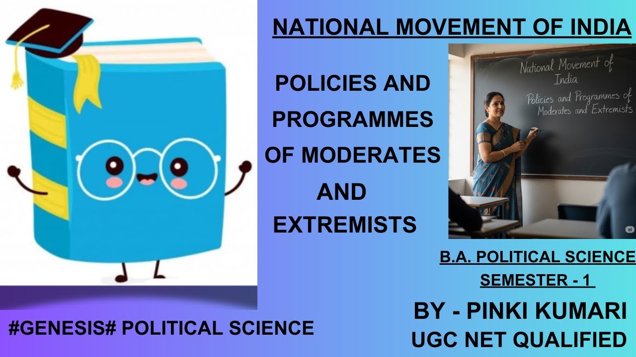 POLICIES AND PROGRAMMES OF MODERATES AND EXTREMISTS | B.A. POLITICAL SCIENCE | SEMESTER - 1