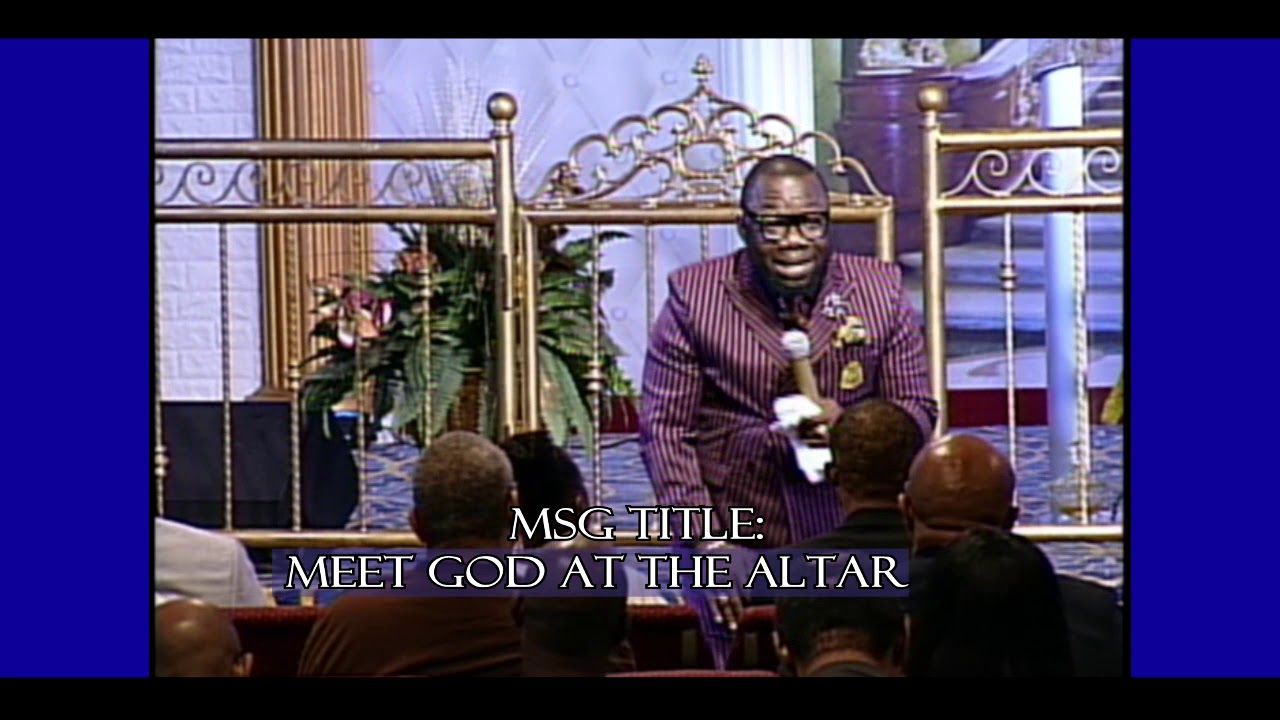 Meet God at the Altar