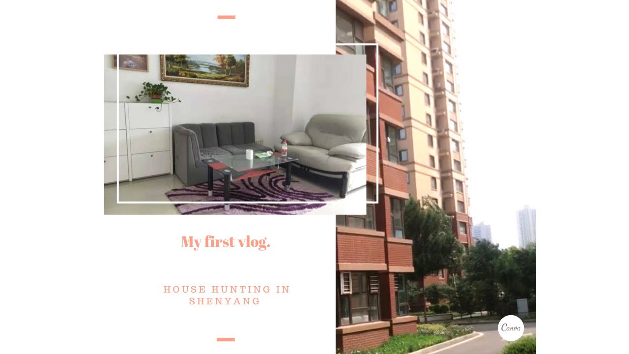 FIRST VLOG!! APARTMENT  HUNTING IN SHENYANG, CHINA |ZAMBIAN YOUTUBER