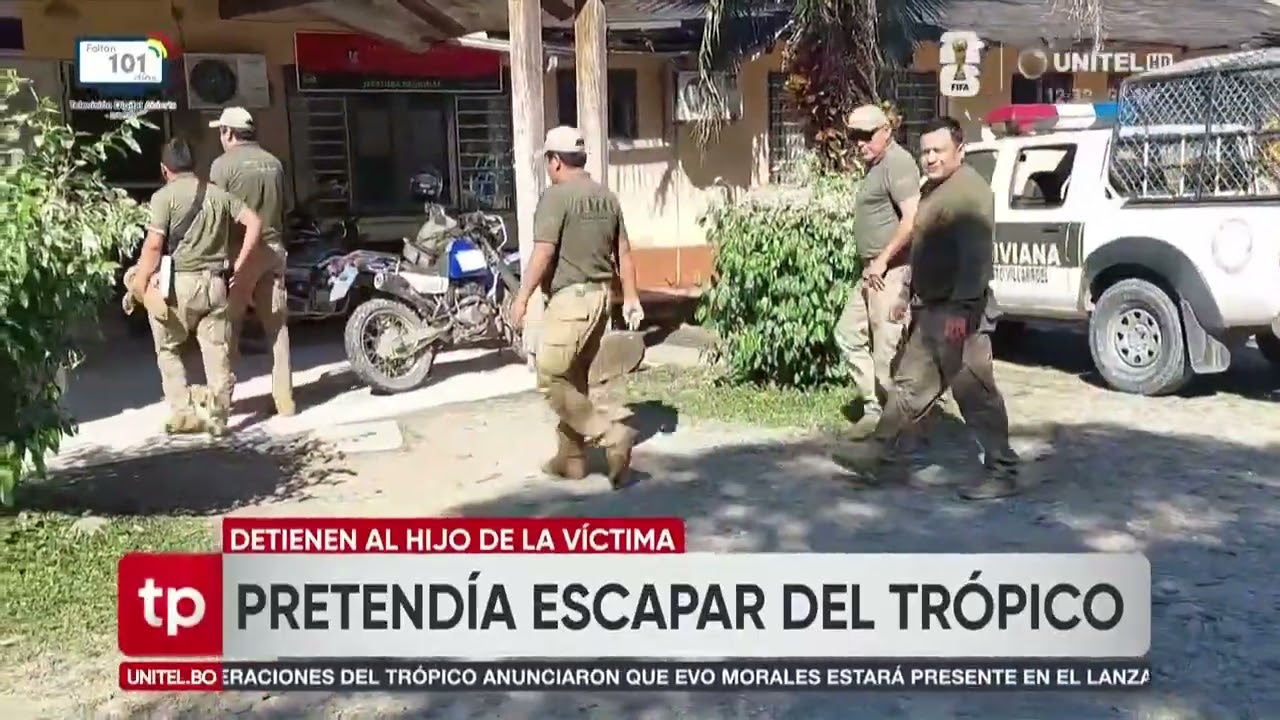 Parricidio en Cochabamba: Policía captura al principal sospechoso de matar a un hombre de 69 años