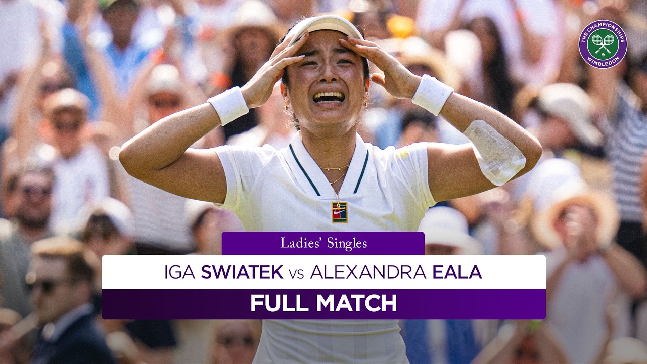 A GROUND-BREAKING Victory! | Alexandra Eala vs Iga Swiatek Full Match | Wimbledon 2026
