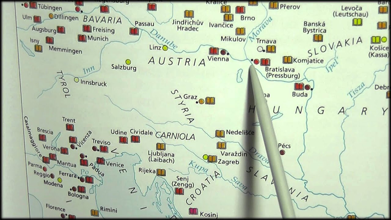 40. Pointer: Map of 18th Century Europe - SOUNDsculptures (ASMR)