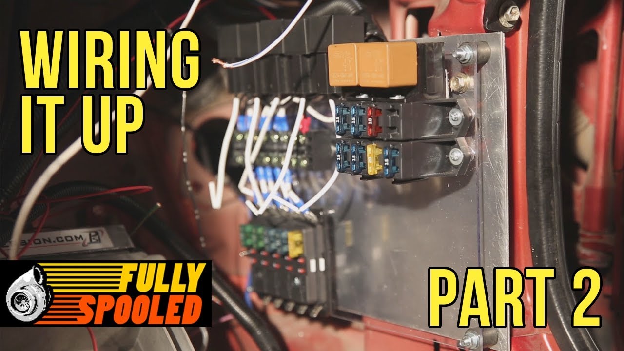 Lexus SC400 Drift Build. Ep.41 - Race Car Relay Panel and More (Wiring Part. 2)