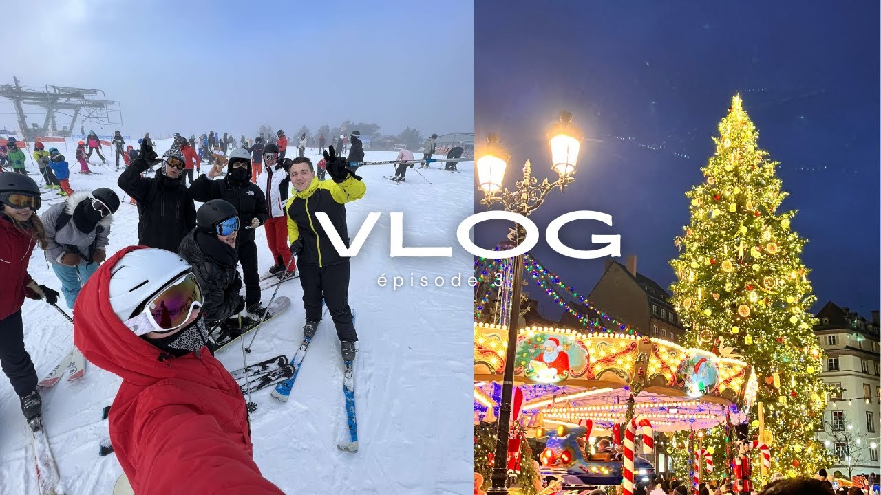 Vlog Winter edition : friends, ski, holidays, my birthday and the new year !! ☃️🎂🍾💕