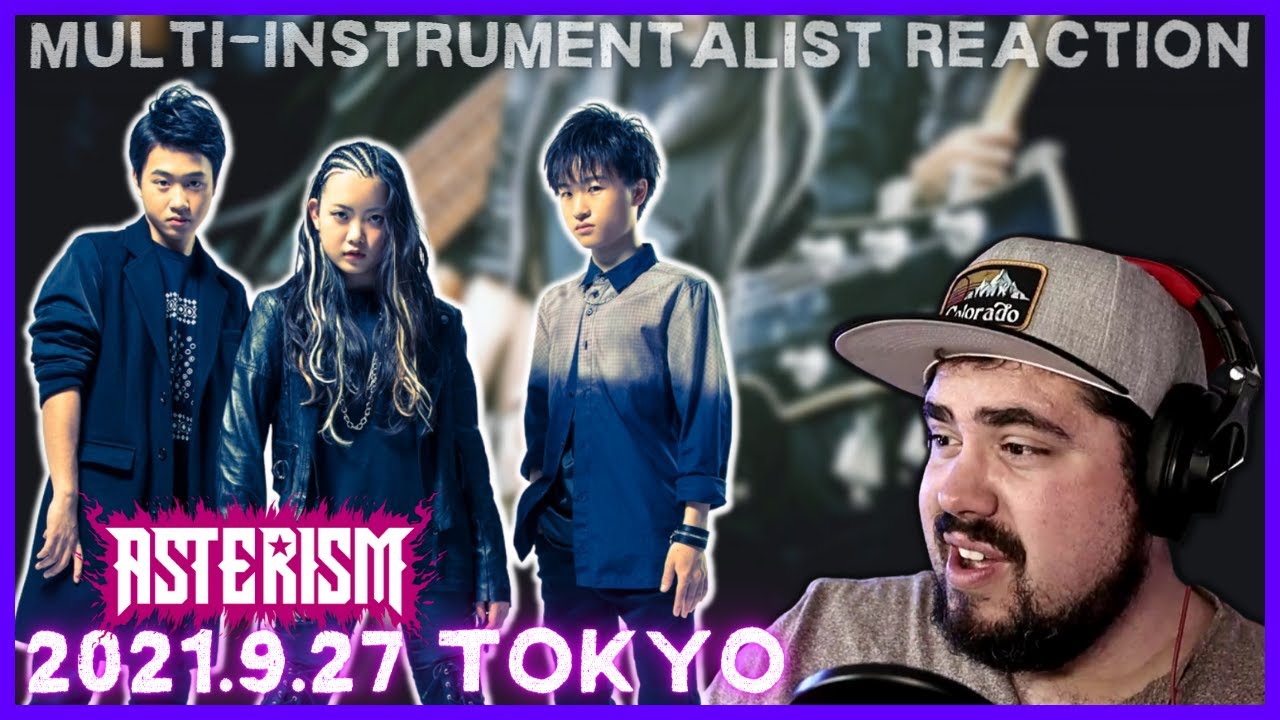 Multi-Instrumentalist Reacts to ASTERISM 'Faced/Burned, Full Throttle, Gunfire' Tokyo 2021.9.27
