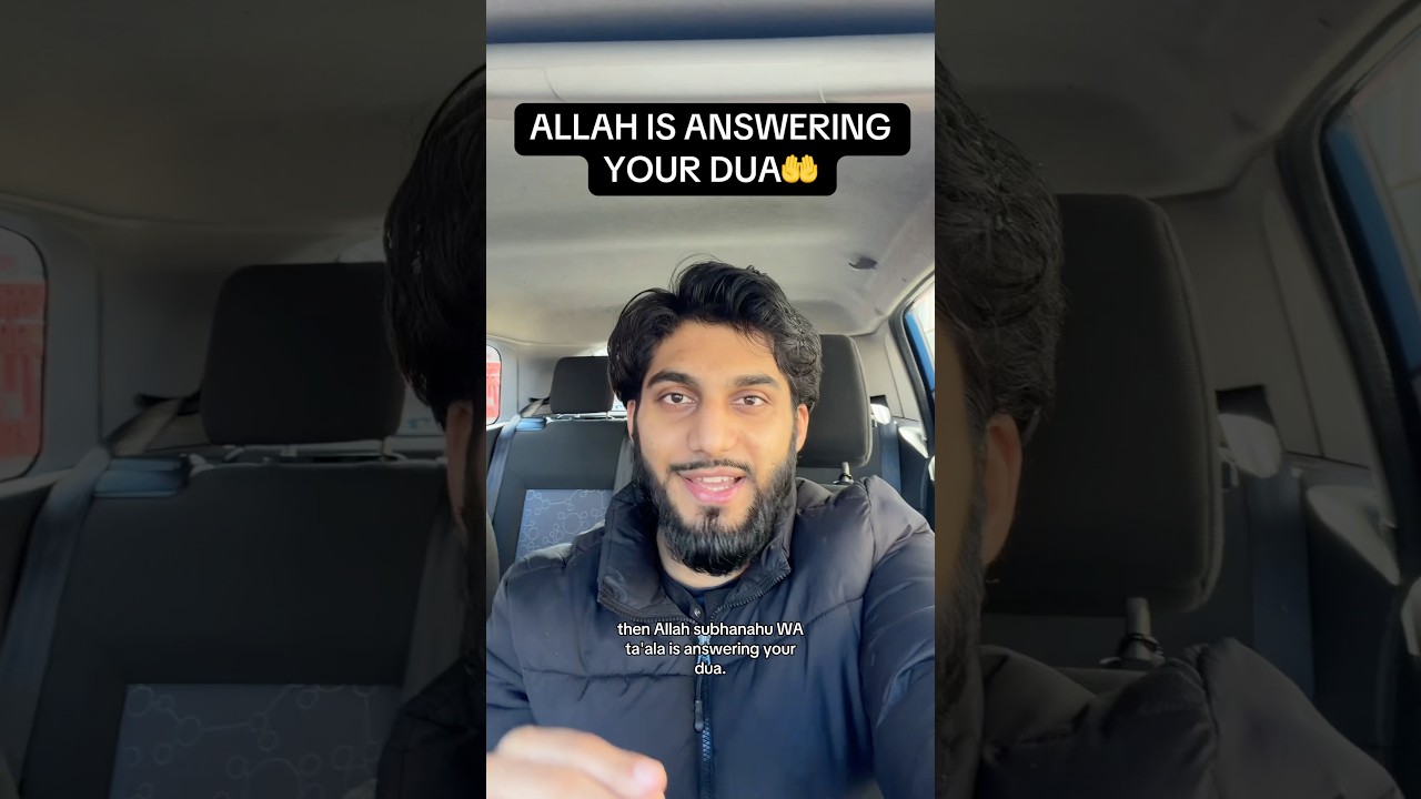 Allah is answering your dua #islamicshorts #muslimcontent