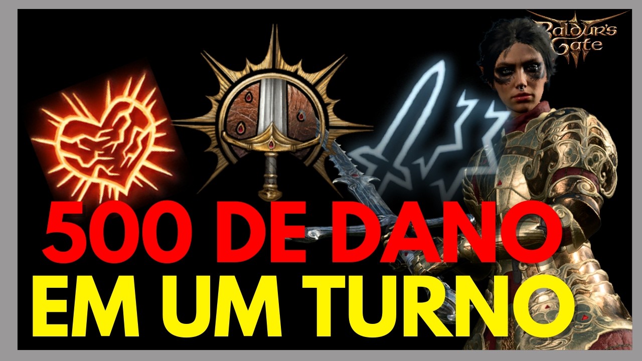 BUILD INSANA de GUERREIRO para Baldur's gate 3
