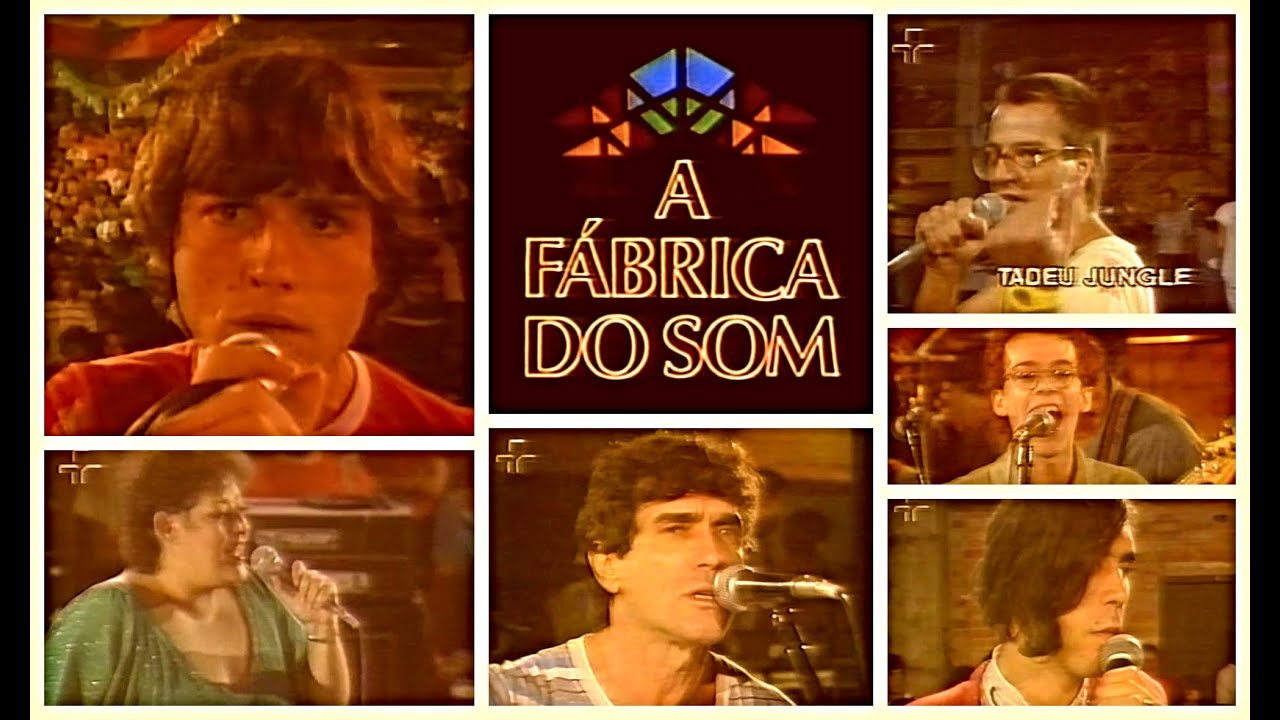 Fábrica do Som 1983 - Titãs, Sylvinho Blau Blau & Absyntho, Jorge Mautner, Célia Cover Beatles