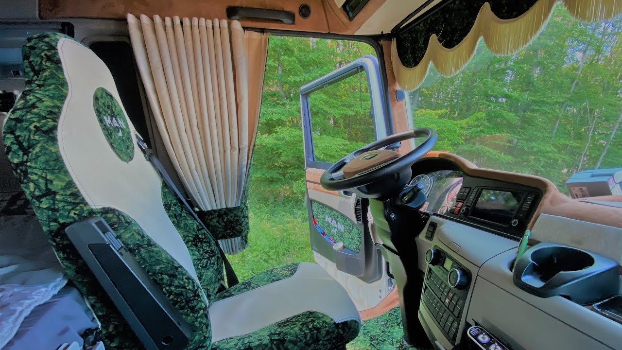 MAN TGX500 with beautiful interior | TNG Transport #2 #OldSchool #GreenDanish