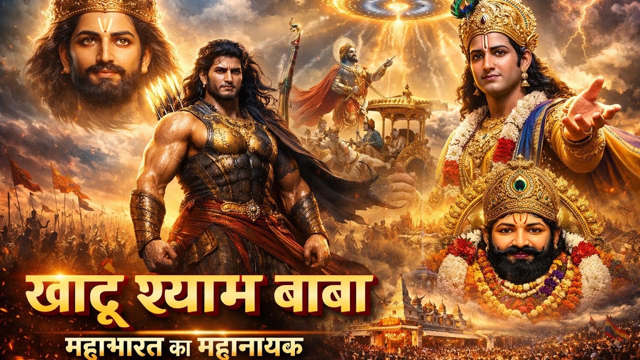 महाभारत का महानायक था खाटू श्याम #shyambaba #mahabharat 