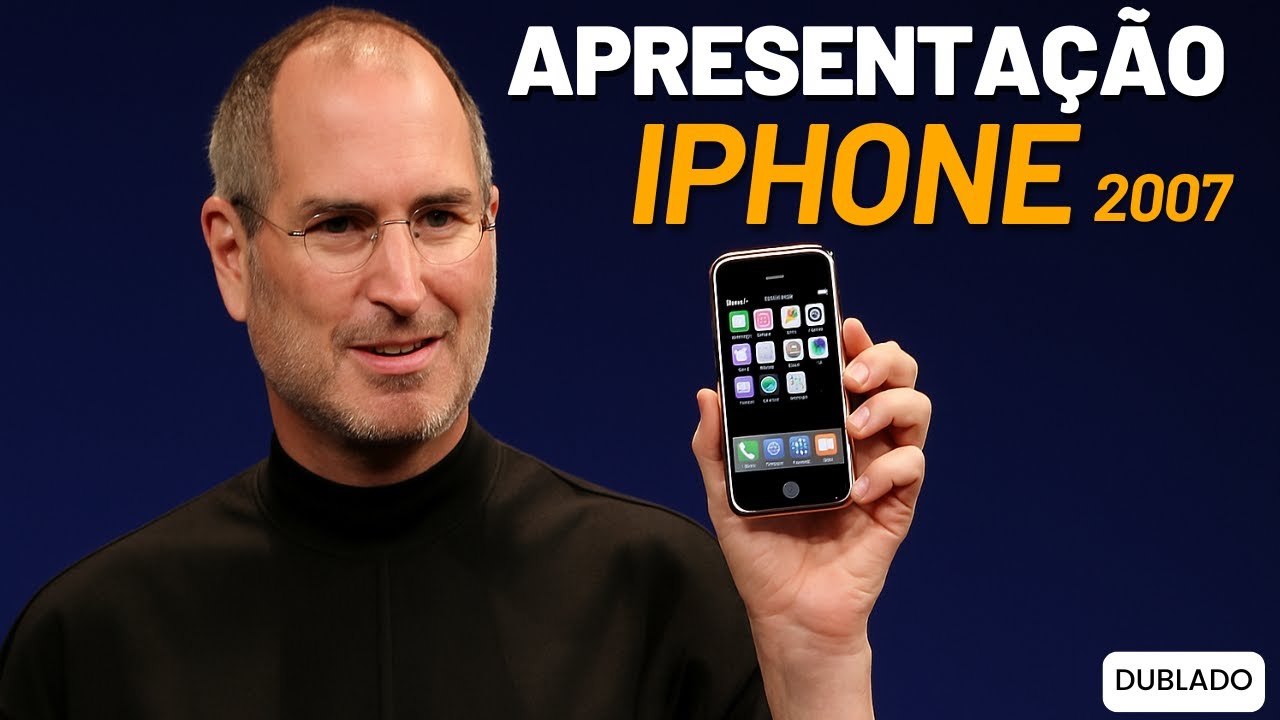 Steve Jobs Revela o iPhone pela Primeira Vez | Vídeo Épico (DUBLADO)