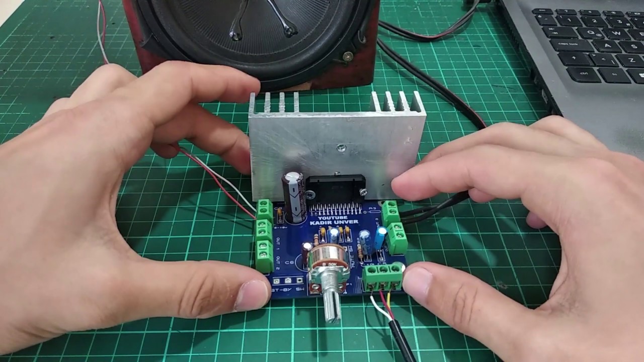 4X50 WATT STEREO AMFİ DEVRESİ AB CLAS | PCBWAY