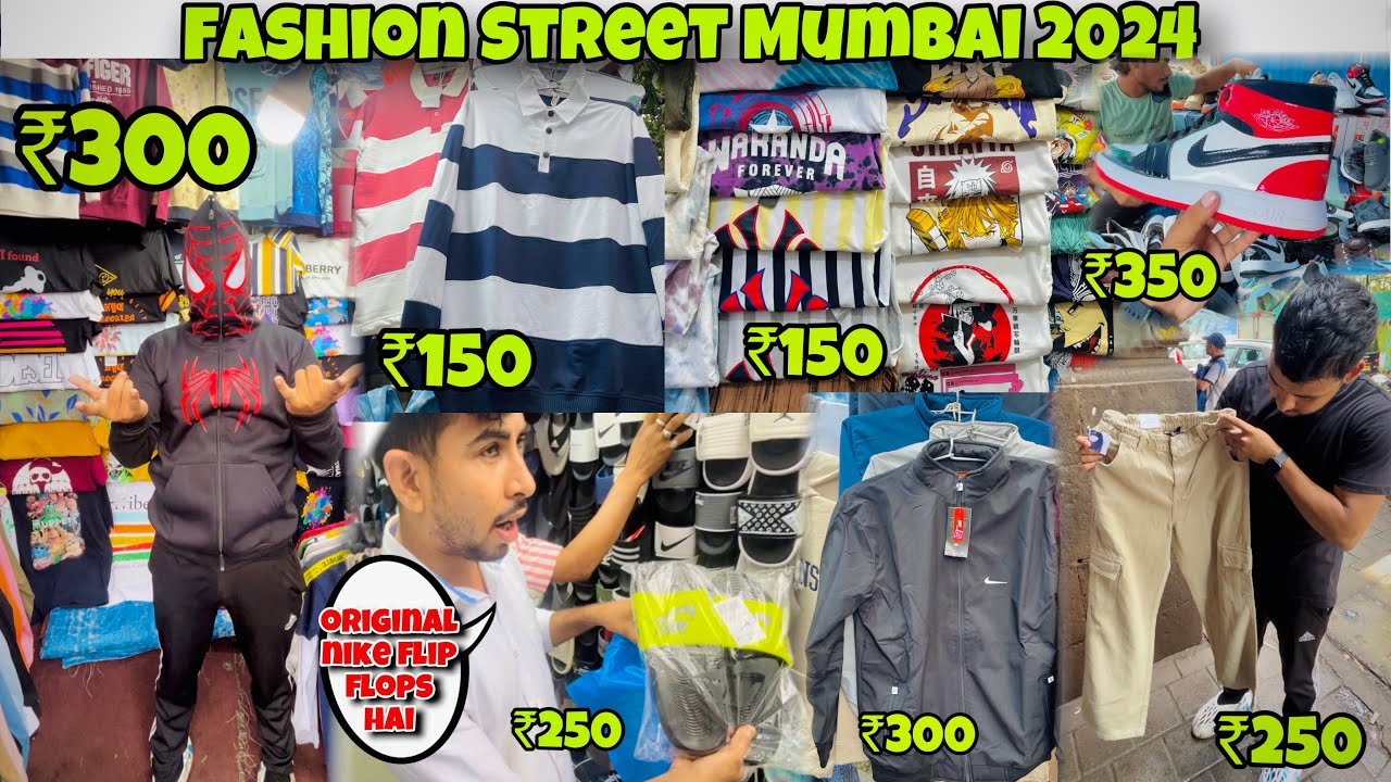 Fashion Street Mumbai 2024 | Itna Sasta market I mumbai CST market |