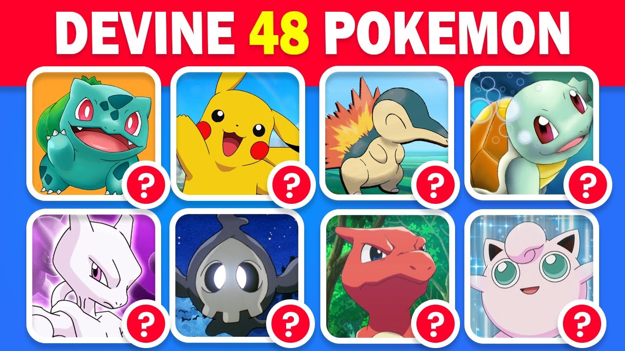 QUIZ ! Es-tu incollable sur les POKÉMON ? ⚡🐉 48 questions de toutes les générations !