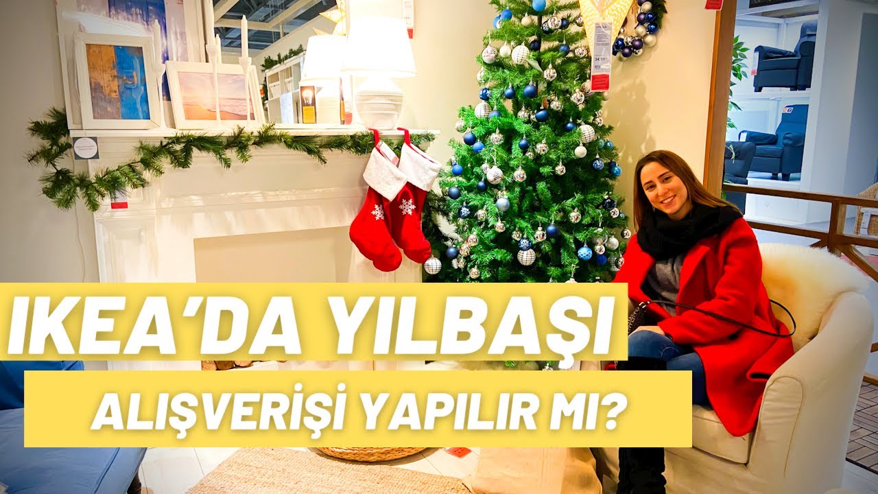 IKEA TURU | YILBAŞI ÖNCESİ BİRLİKTE GEZELİM!🎄 | VLOG