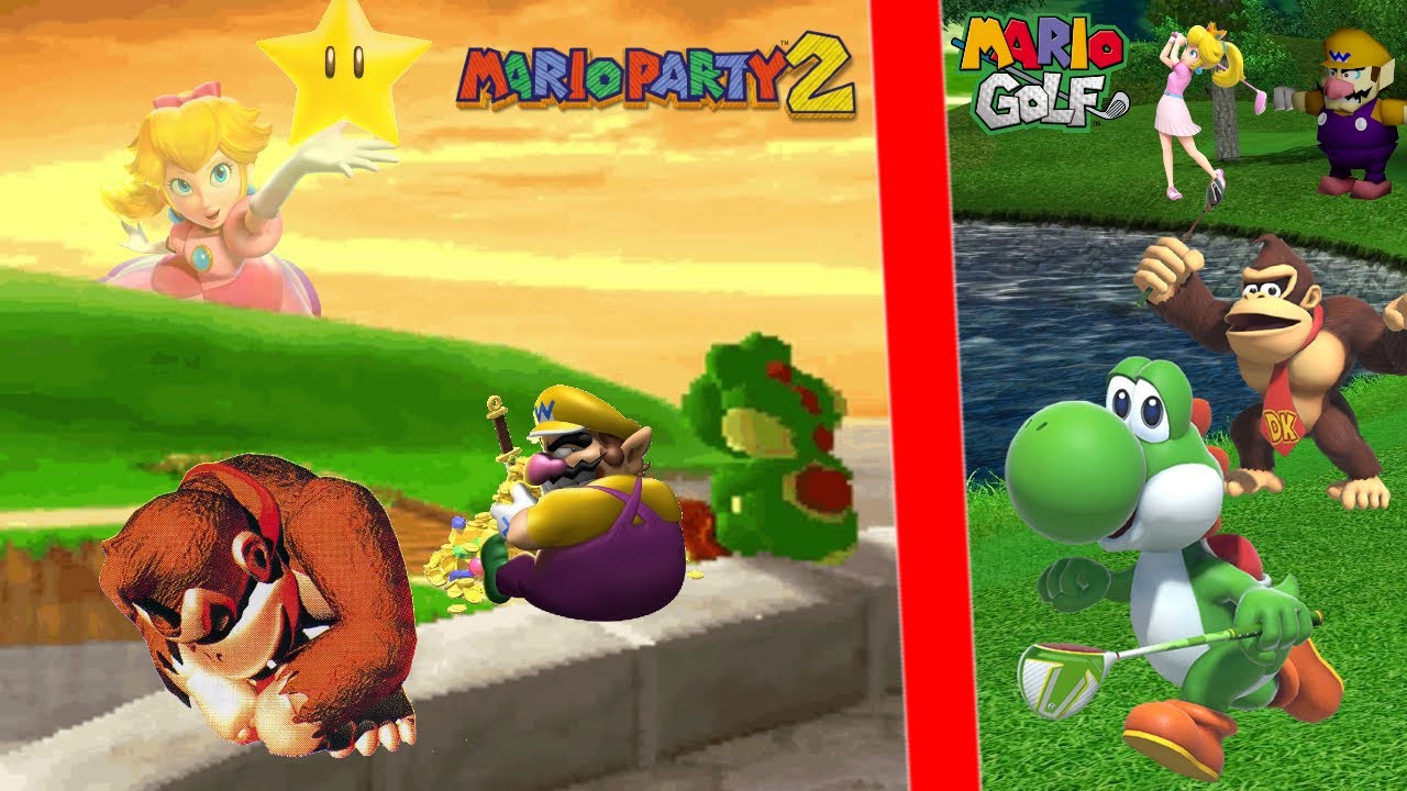 Mario Party 2 AND Mario Golf with Aura, Red, and Matt!