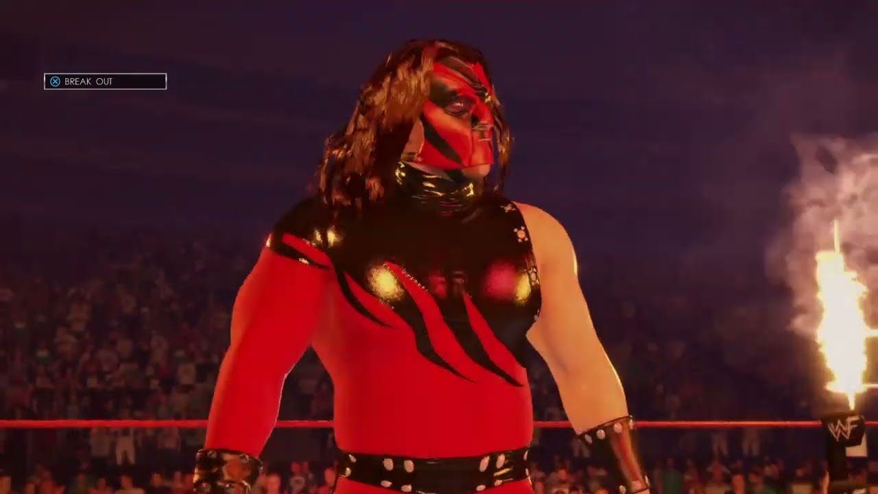 WWE 2K22 - RED ARENA EFFECT!! ‘97 Jeff Hardy gets destroyed by’97 KANE (Jobber Match)