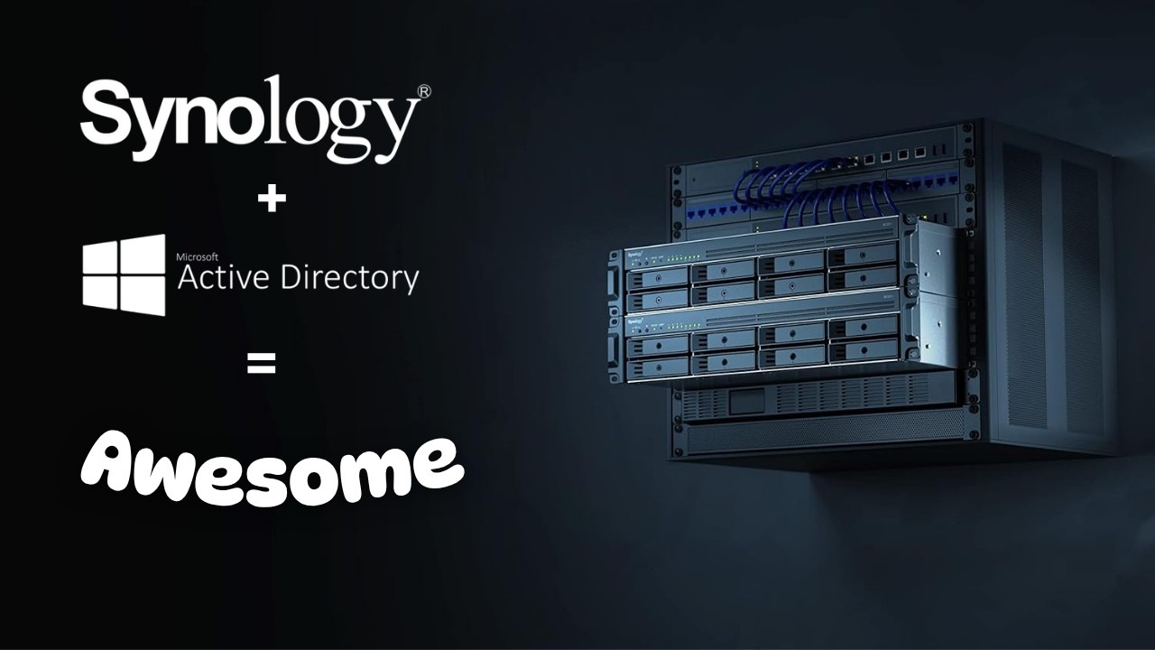 Как правильно подключить Synology NAS к Active Directory (DSM 7.3)
