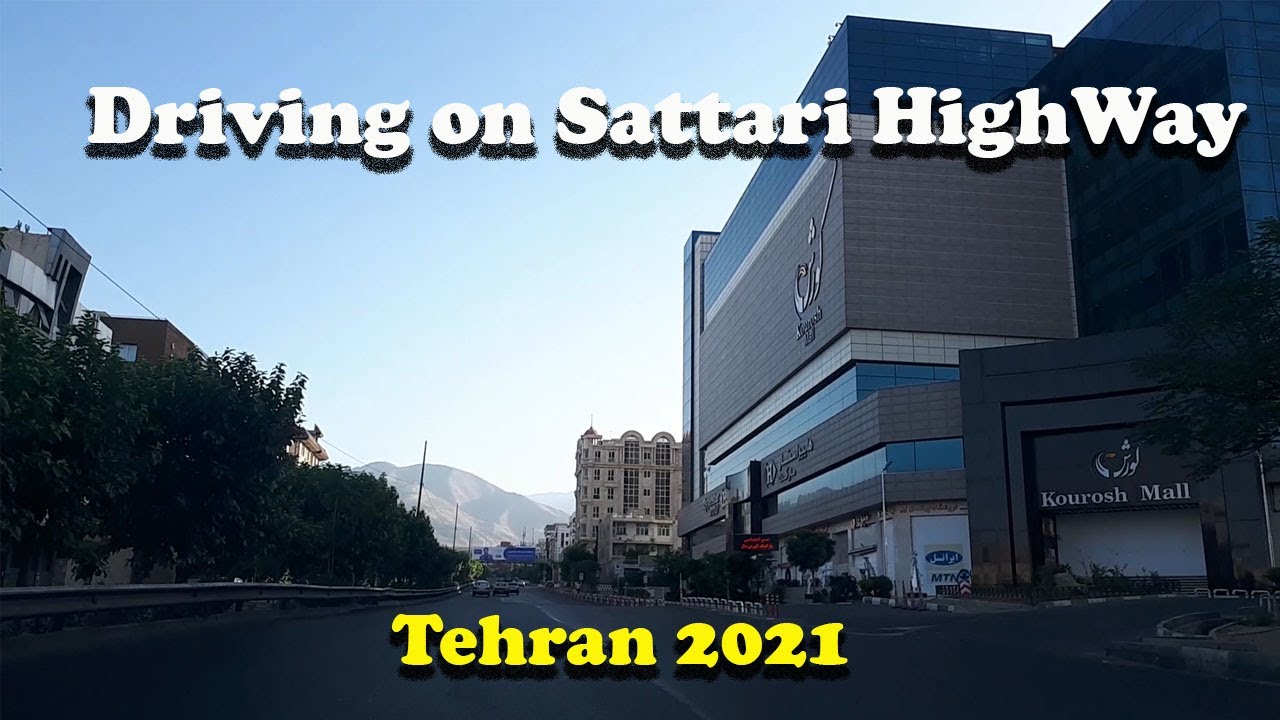 Driving on Sattari HighWay- Tehran 2021