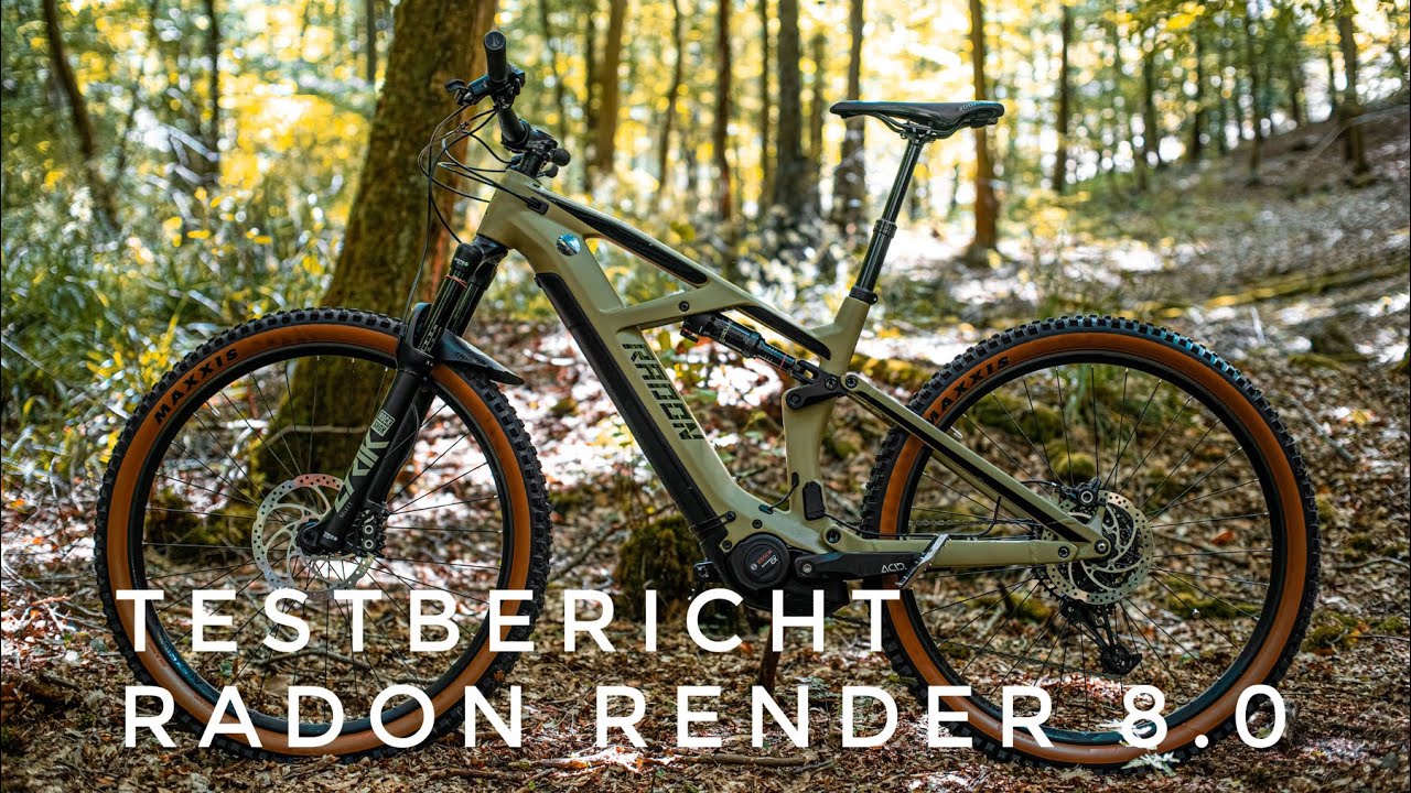 Radon Render 8.0 im Praxistest -  Erfahrungen mit dem neuen eMTB Enduro aus Bonn