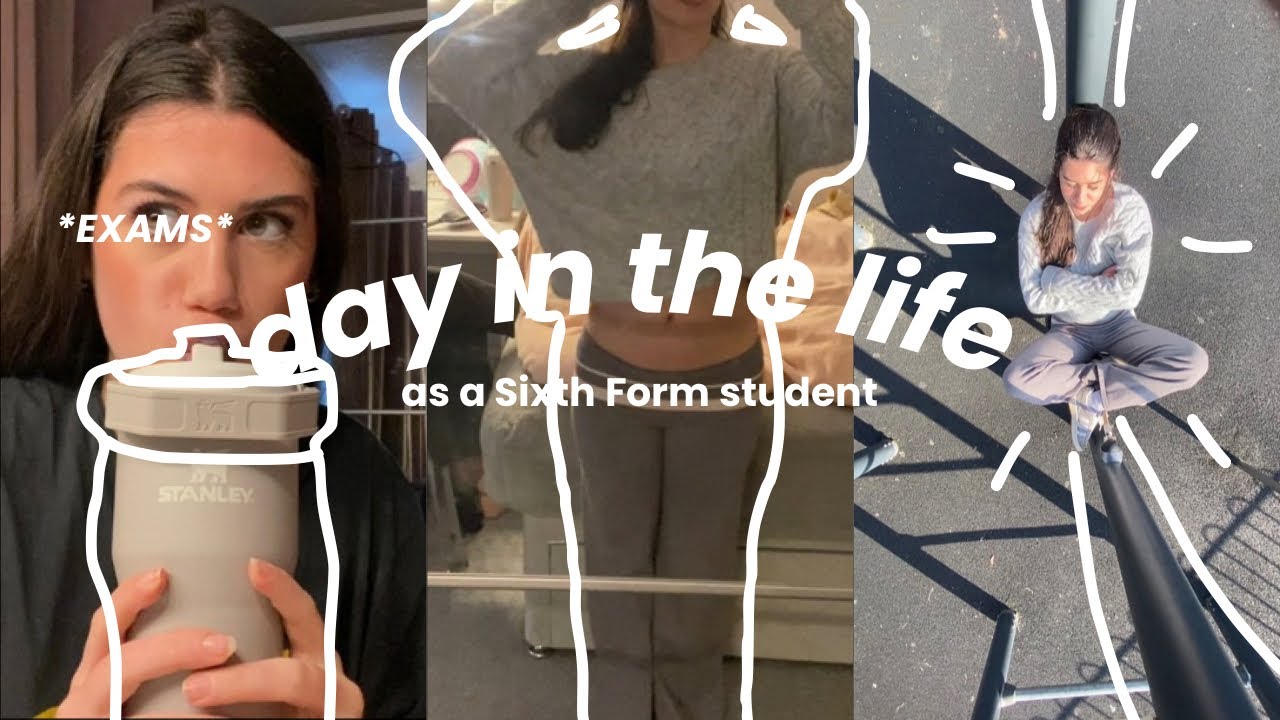 Day in the life as a Sixth Form student | exams, driving lessons