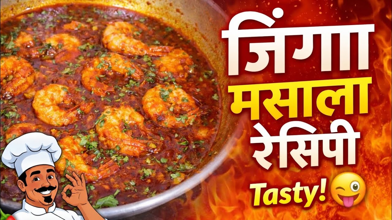 लाजवाब जिंगा मसाला रेसिपी | Tasty Prawns Masala at Home
