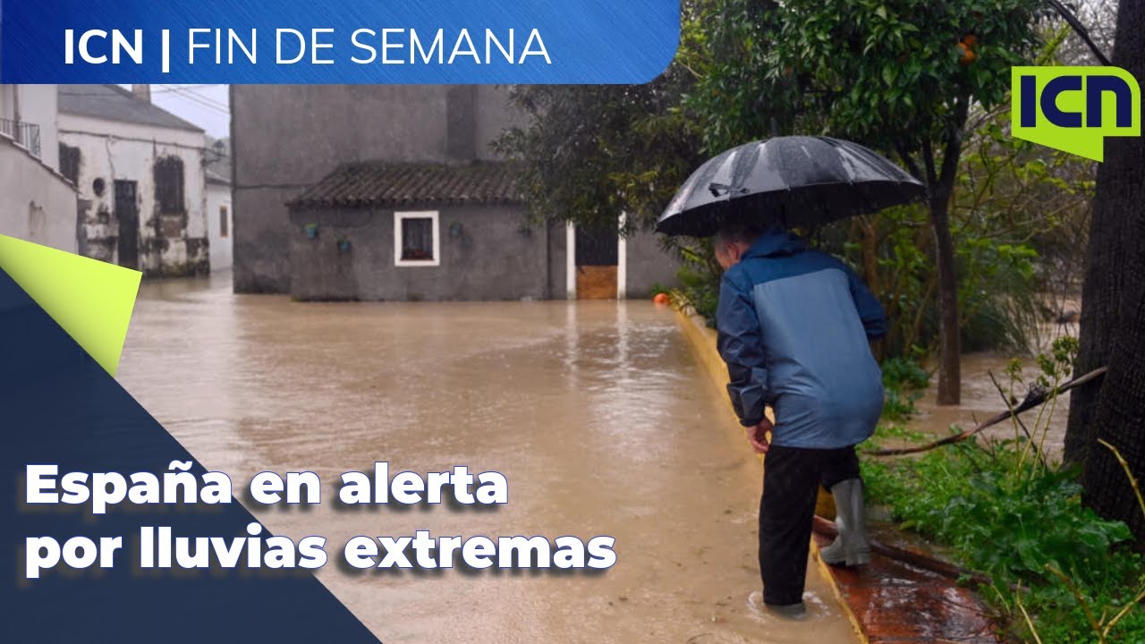España en alerta: lluvias colapsan suelos y provocan graves inundaciones