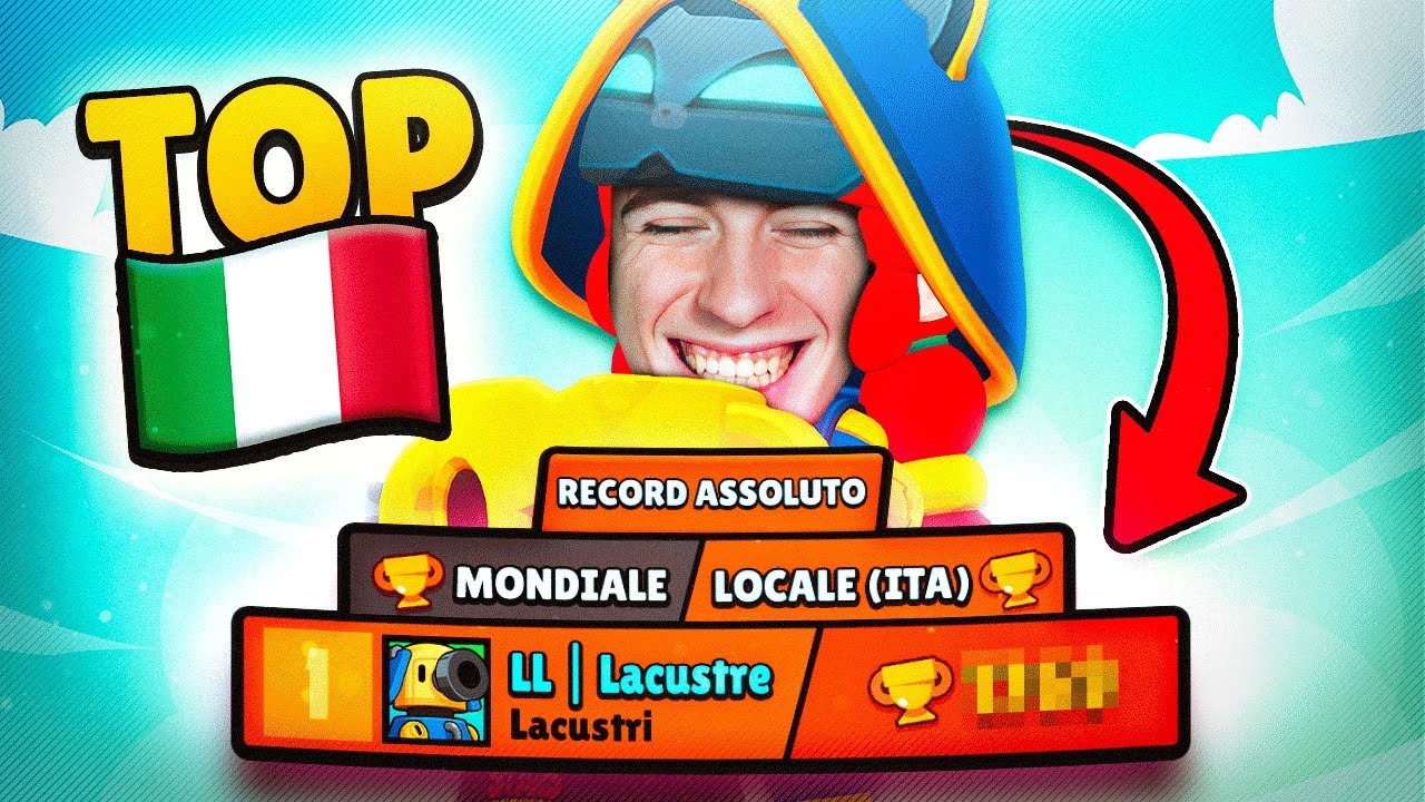 HO BATTUTO il RECORD ITALIANO di COPPE su JESSIE!! (BRAWL STARS)