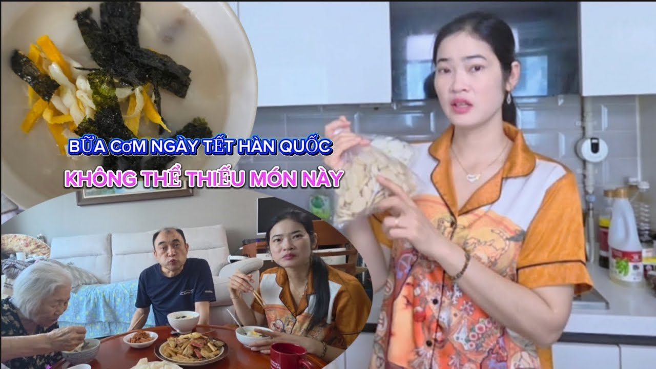 [CSHQ]BỮA CƠM NGÀY TẾT CỦA NGƯỜI HÀN KHÔNG THỂ THIẾU MÓN NÀY #food 