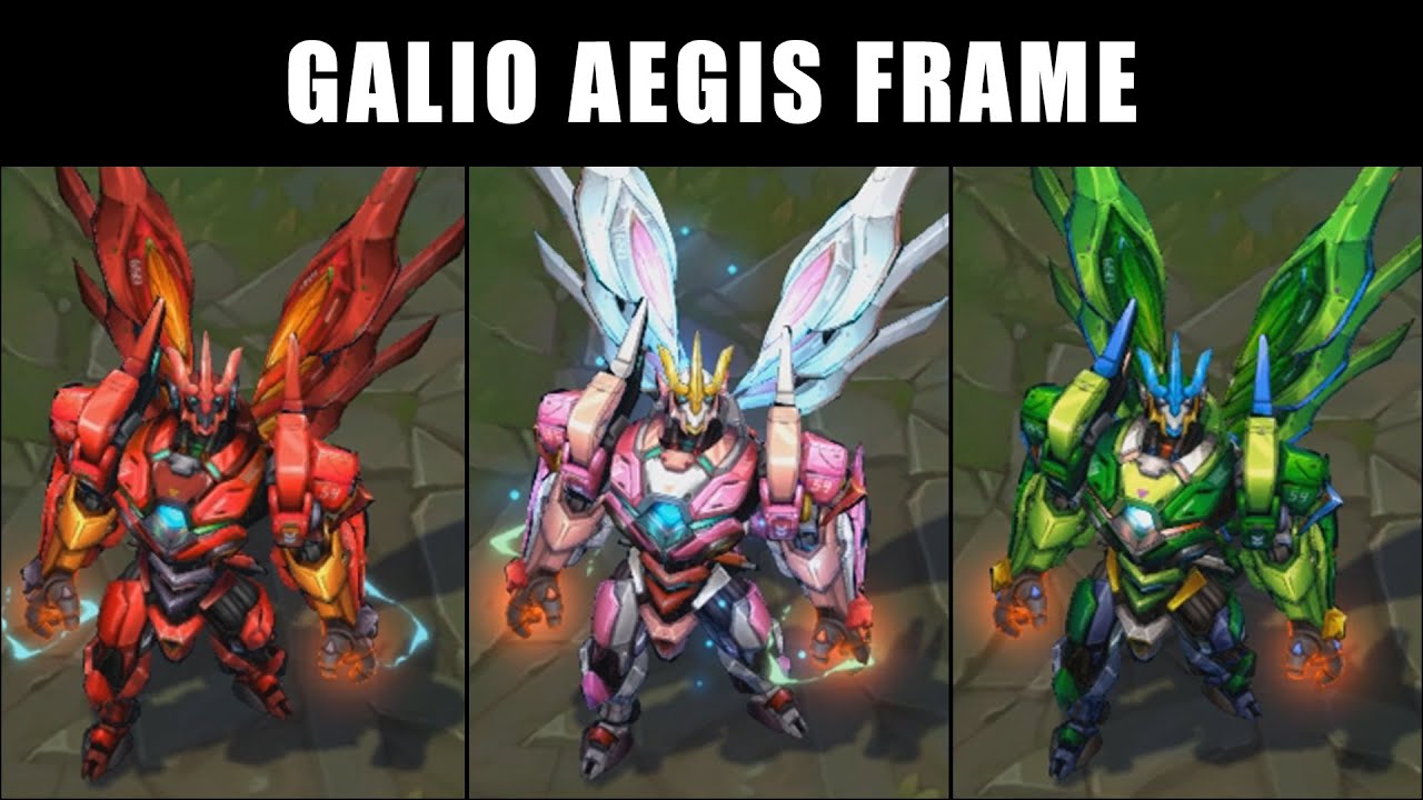 Galio Aegis Frame Cromas - LENDARIA