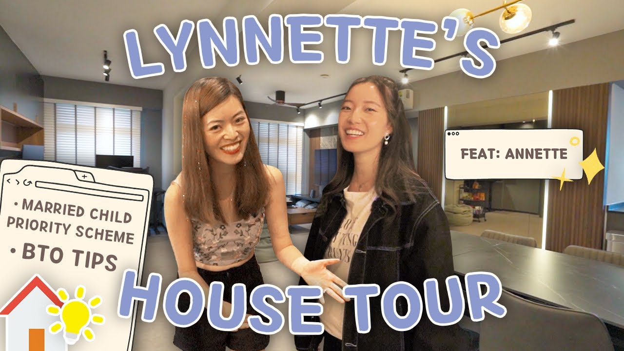 #LifeAtTSL: Lynnette's 5-Room BTO House Tour (Feat. her sis Annette!)