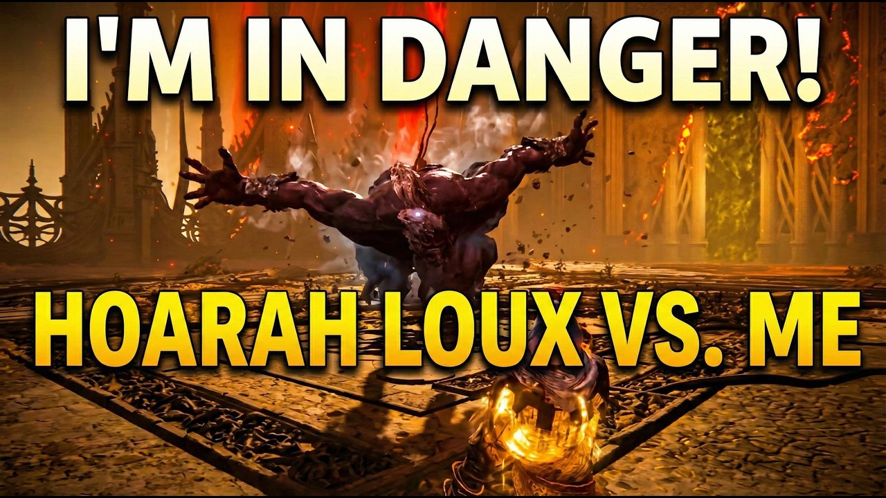 Hoarah Loux turned Elden Ring into WWE! 💀🥊 The Ultimate Disrespect #EldenRing #HoarahLoux #WWE