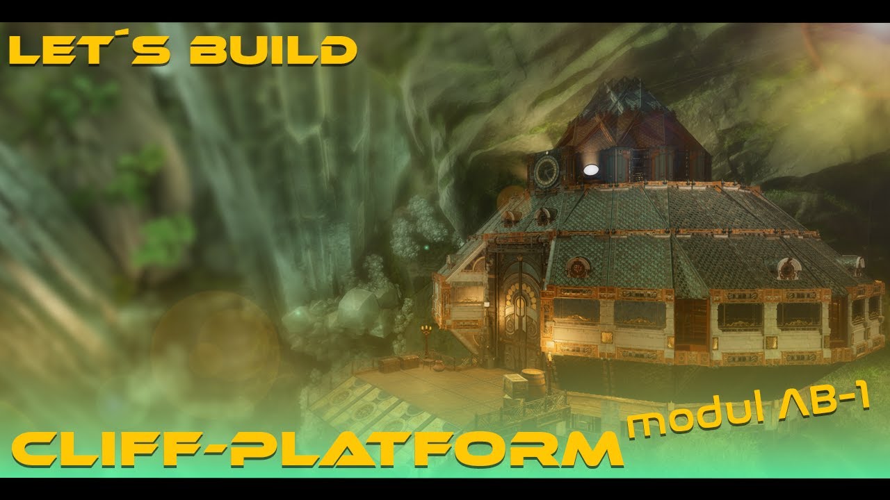 ASA Cliff Platform Base PvE Base Design / Aberration PvE Base #1