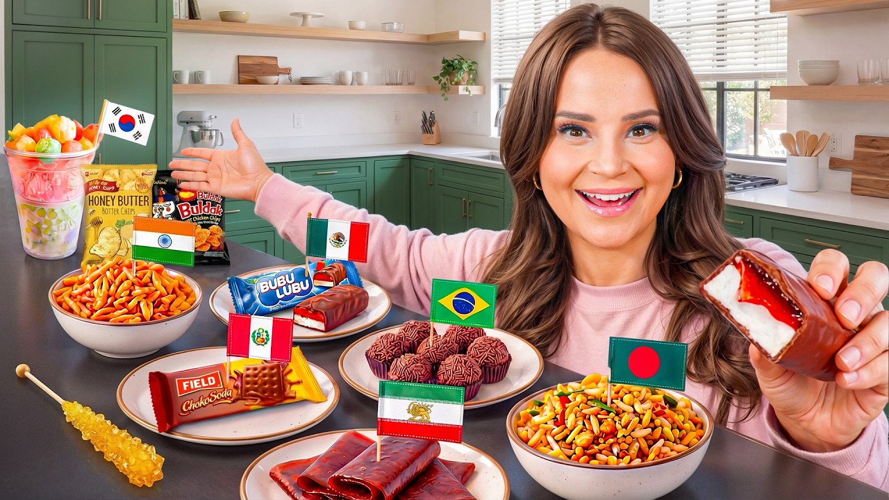I Ate Snacks From Around The World!