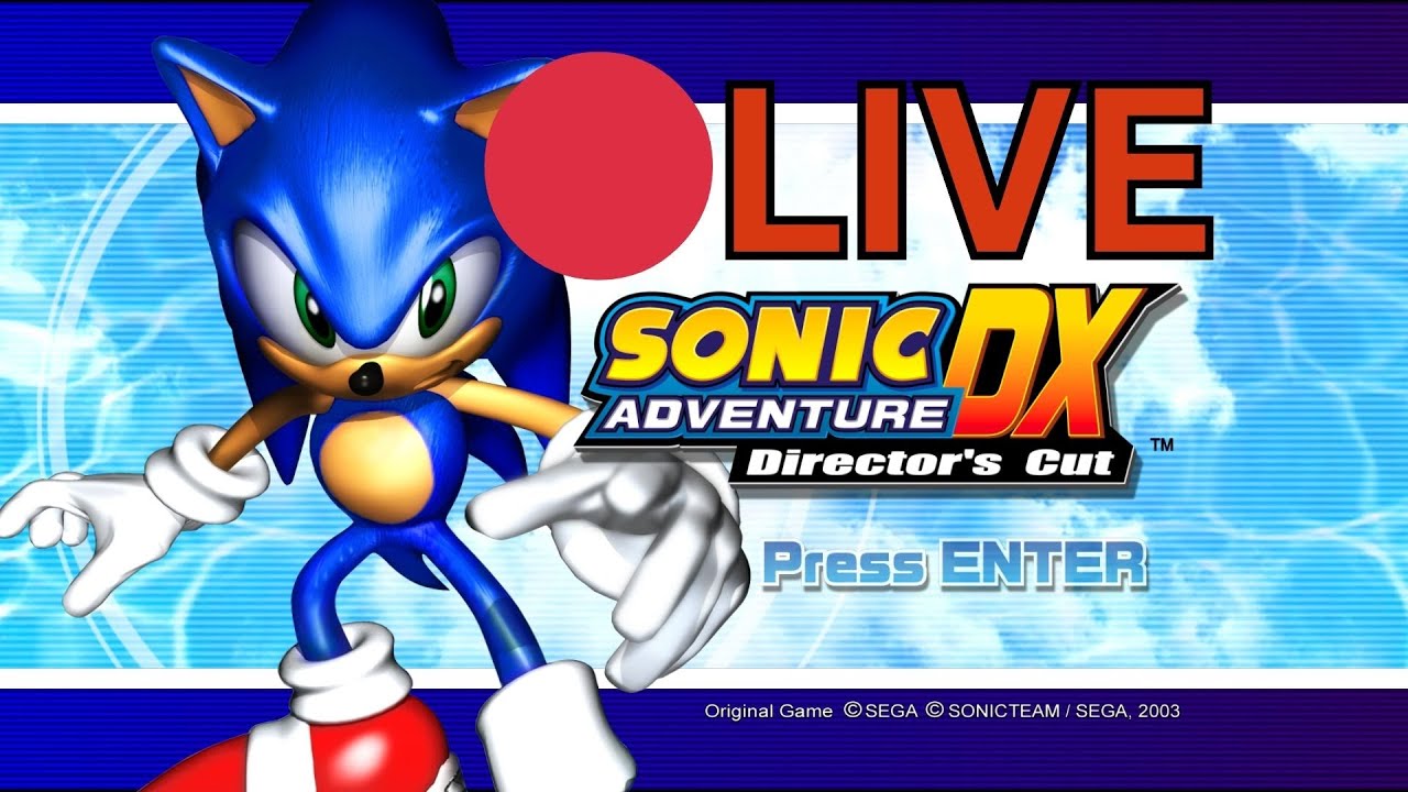 🔴 LIVE: Sonic Adventure part 3 (Playing All Mainline Sonic Games)