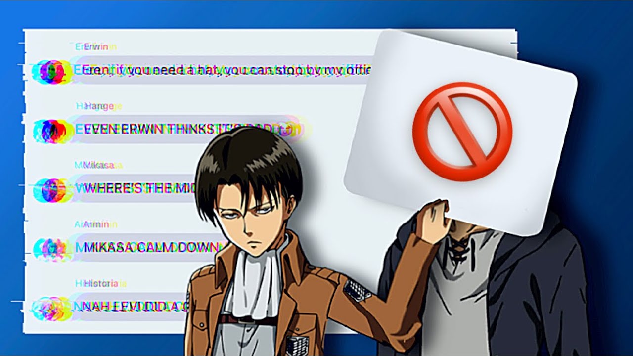 AOT Texts || Levi cuts Eren’s hair?? 💀✂️ (Part 1) || ft. Ereri✨