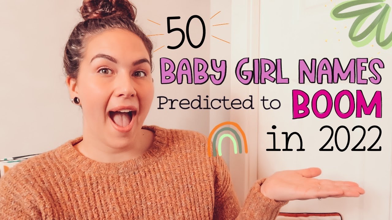 50 UNIQUE BABY GIRL NAMES Predicted to BOOM in 2022 | Trendy Baby Name List For Girls