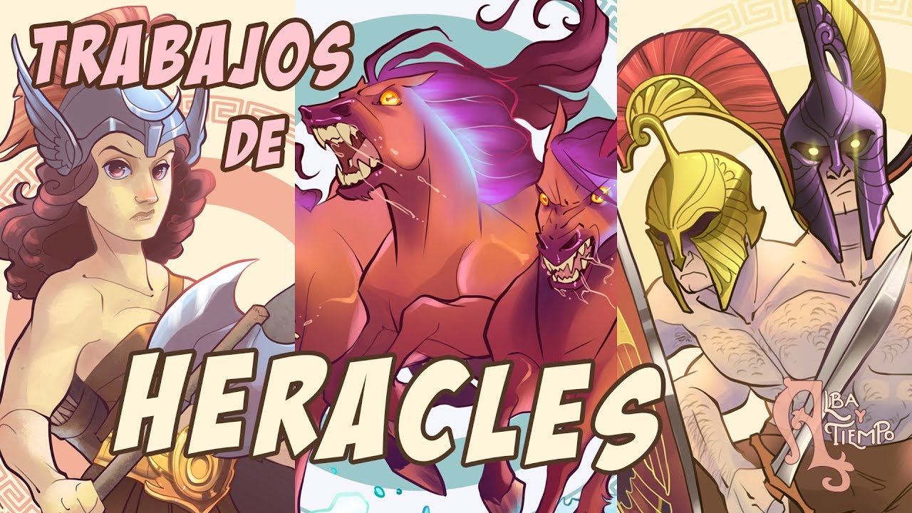 Trabajos de Heracles (parte 3) | Diomedes, Hipólita y Gerión