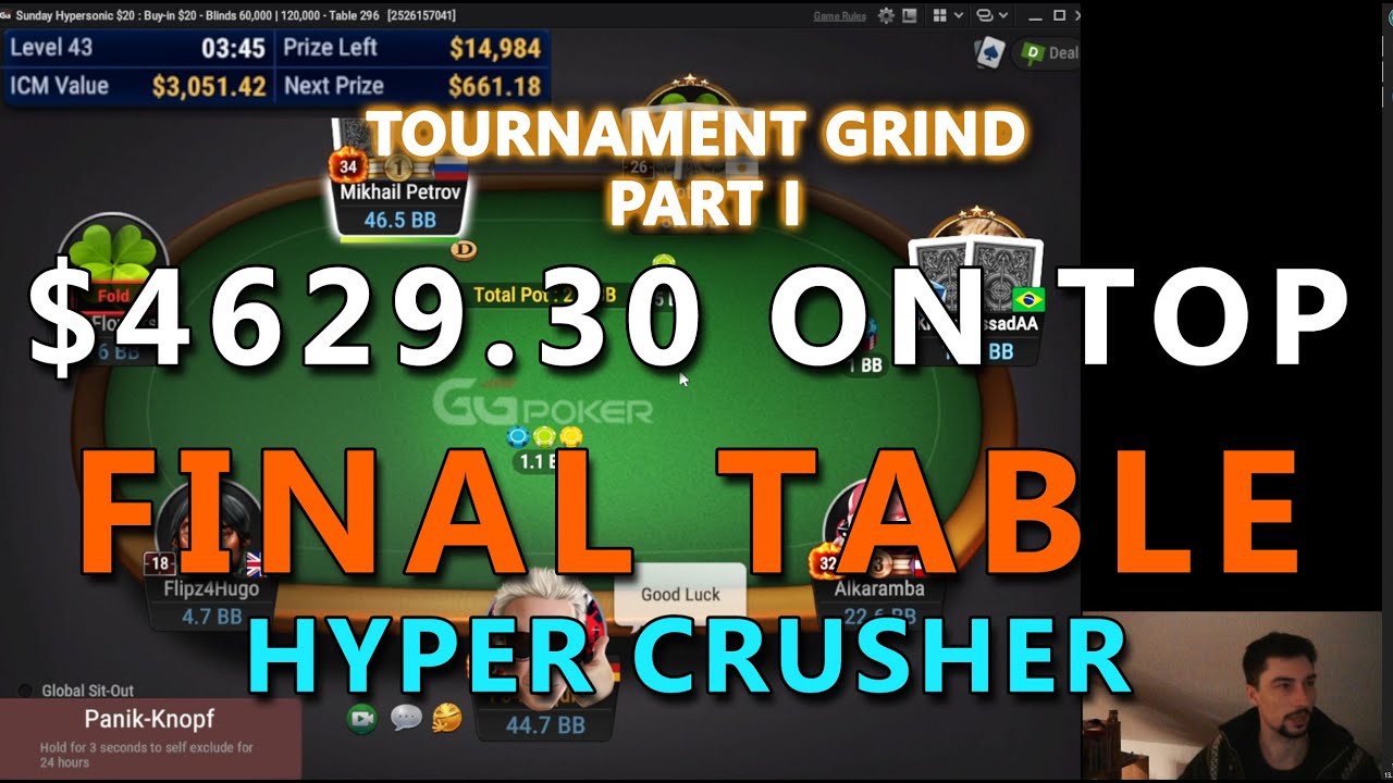 SUNDAY HYPERSONIC: FINAL TABLE BUBBLE - GRINDING THE SHORTSTACK | Part 1