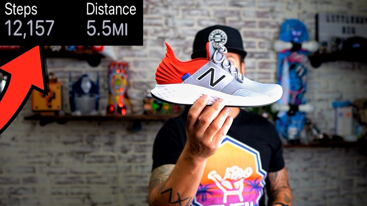 New Balance Fresh Foam Roav V1 - 12,000 Steps in 1 Day  my thoughts!!!