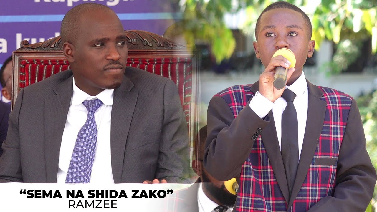 Utapenda Tazama Qaswida Ya Ramzee  Ilivyompagawisha Naibu Waziri Mkuu Biteko ( Sema Na Shida Zako )